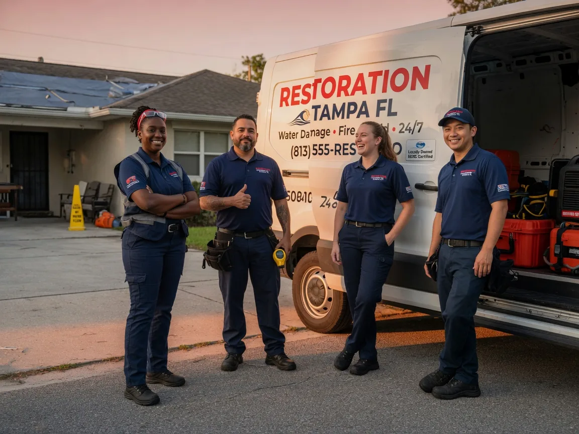 Water Damage Restoration company in Palacios, TX